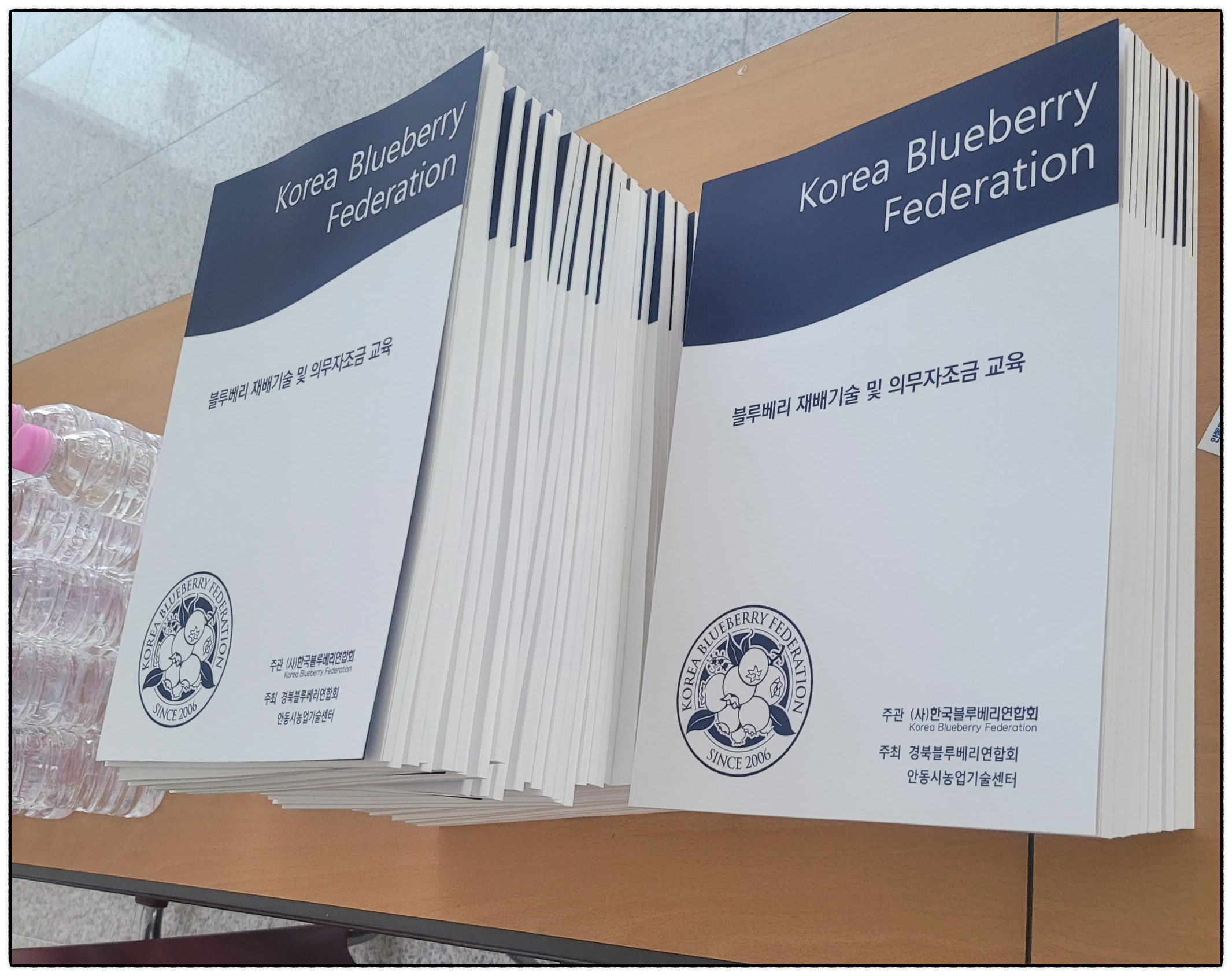 26년 3월 9일 블루베리 재배기술 및 의무자조금교육/ 경북블루베리연합회 안동농업기술...